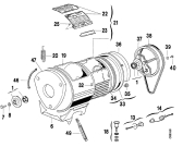 Схема №1 EW924K с изображением Демпфер Aeg 1291350005